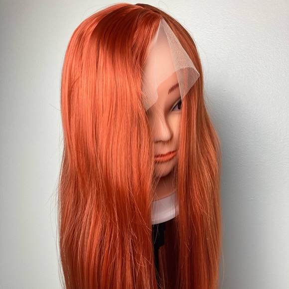 Ginger Auburn Lace Front Wig - Picture 3 of 9